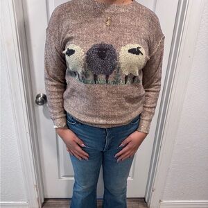 Women's Brown Sheep Sweater